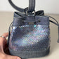 Chanel Sequin Denim Bucket Bag