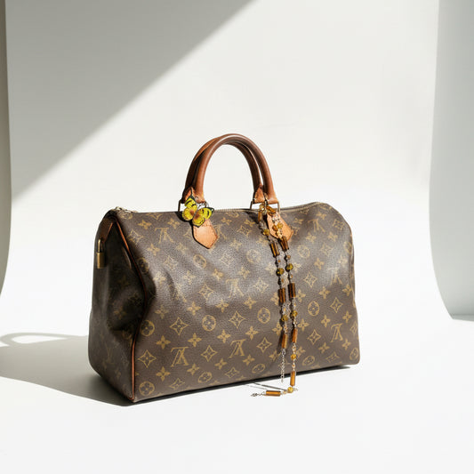 Louis Vuitton Customized Speedy 35 Monogram Bag