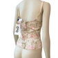 Vintage D&G Dolce & Gabbana Spring/Summer 2006 Floral Hummingbird Bustier Cami