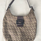 Vintage Fendi Zucchino hobo shoulder bag
