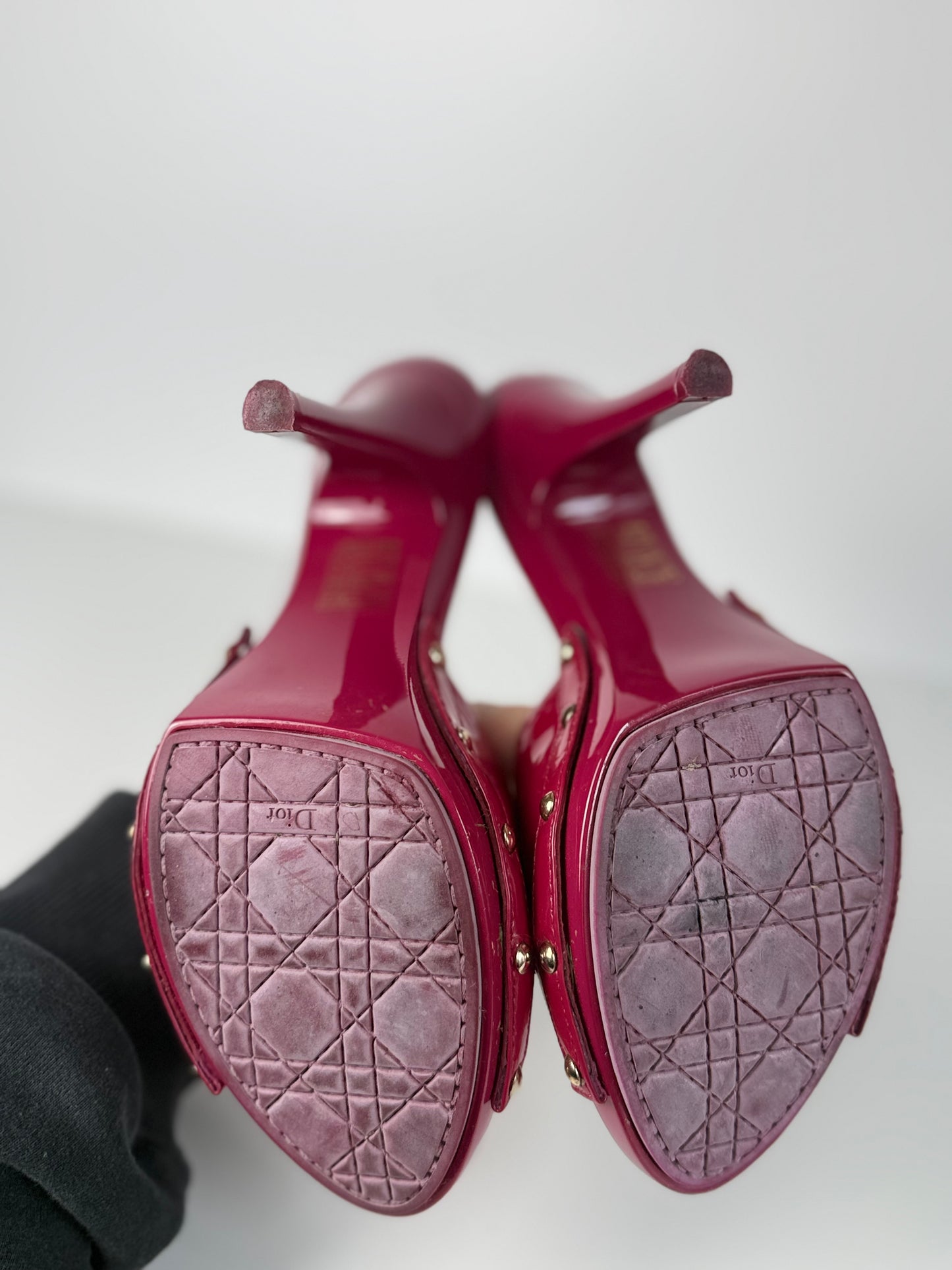 Vintage Christian Dior mules 37