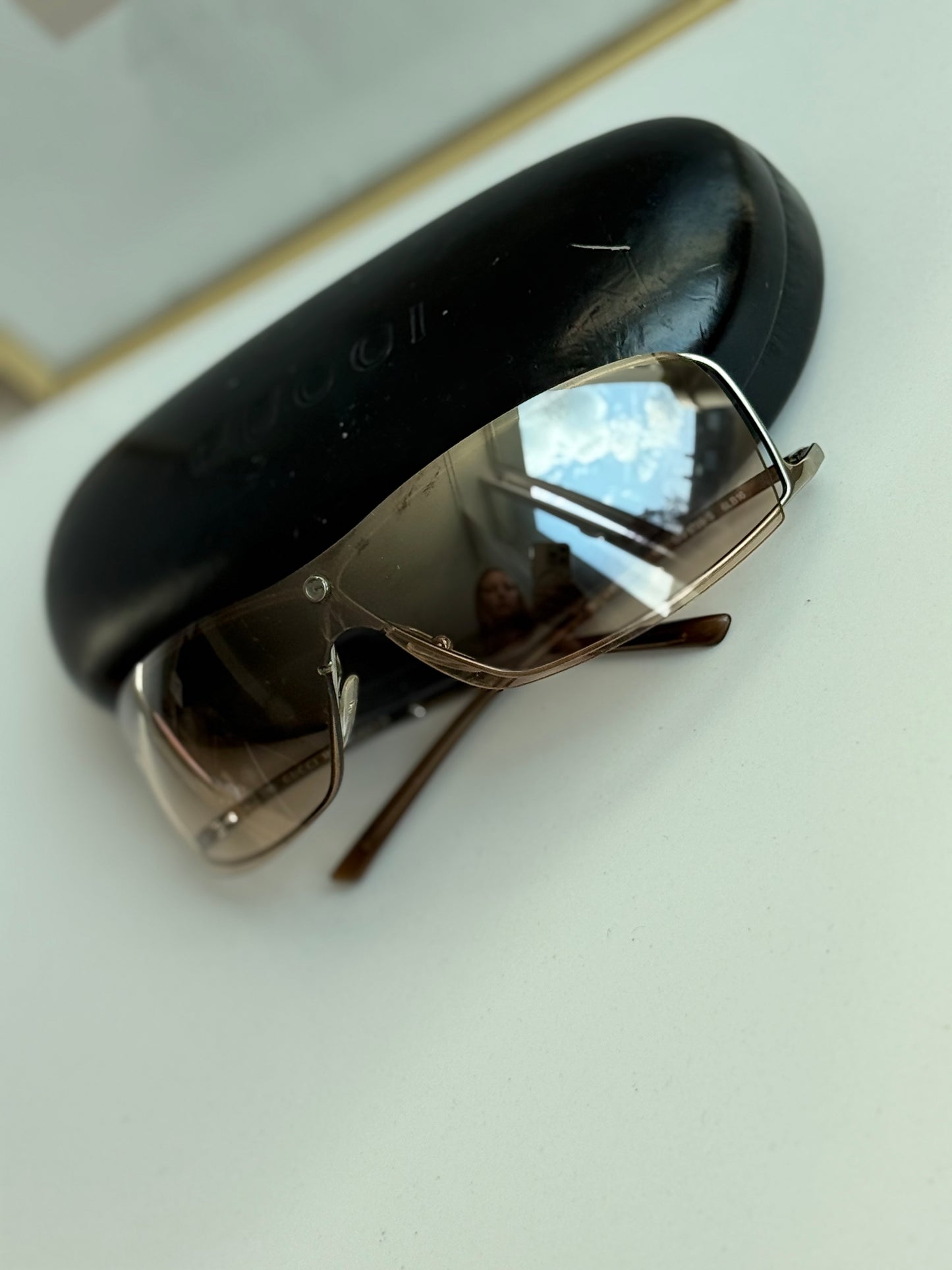 Vintage Gucci by Tom Ford GG1709/S Sonnenbrille – Beige