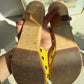 Vintage Miu Miu Yellow Patent Leather Clogs – Size 37