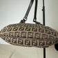 Vintage Fendi Zucchino hobo shoulder bag