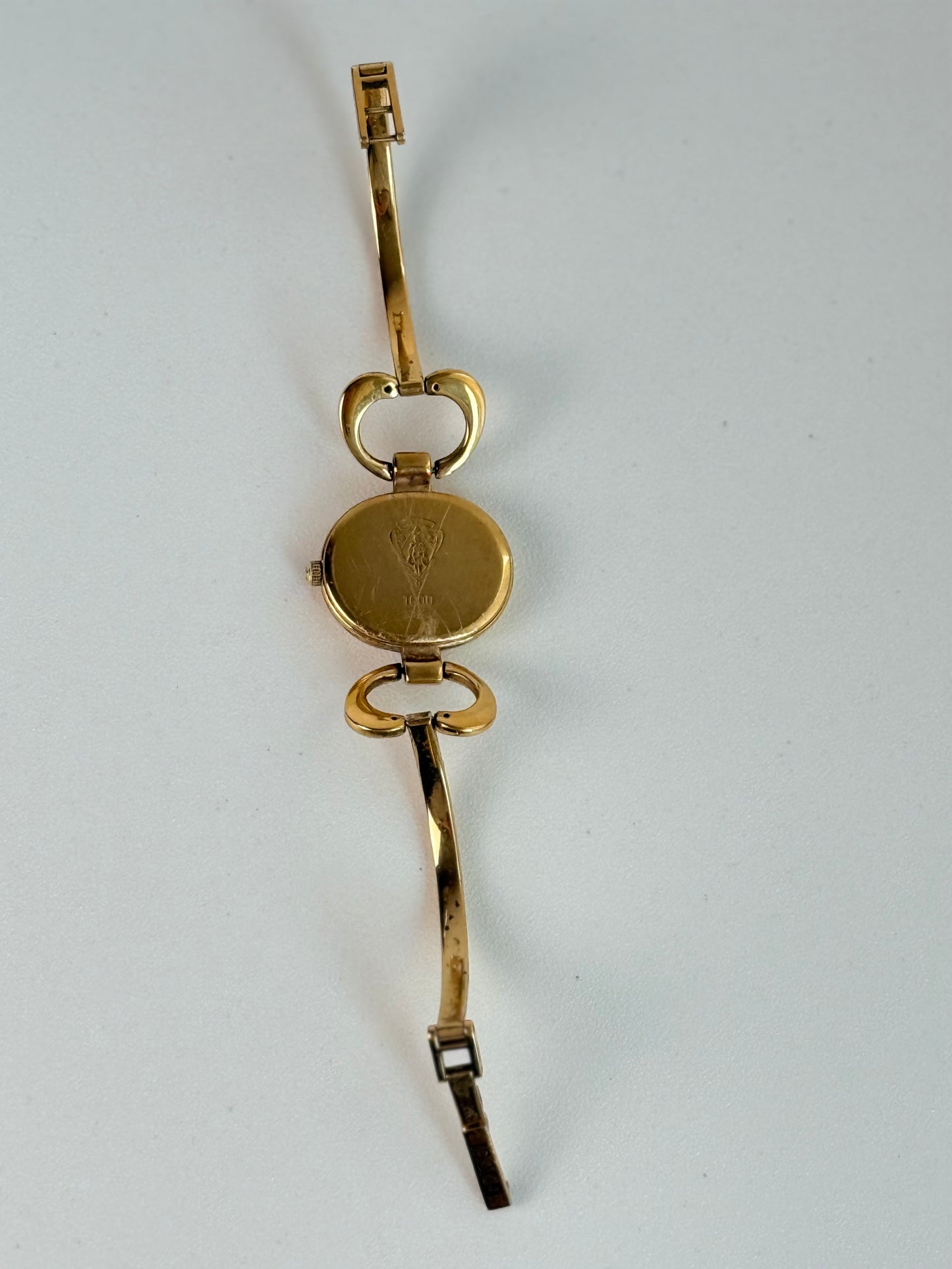 Vintage Gucci Swiss Made Gold-Tone Bangle Watch