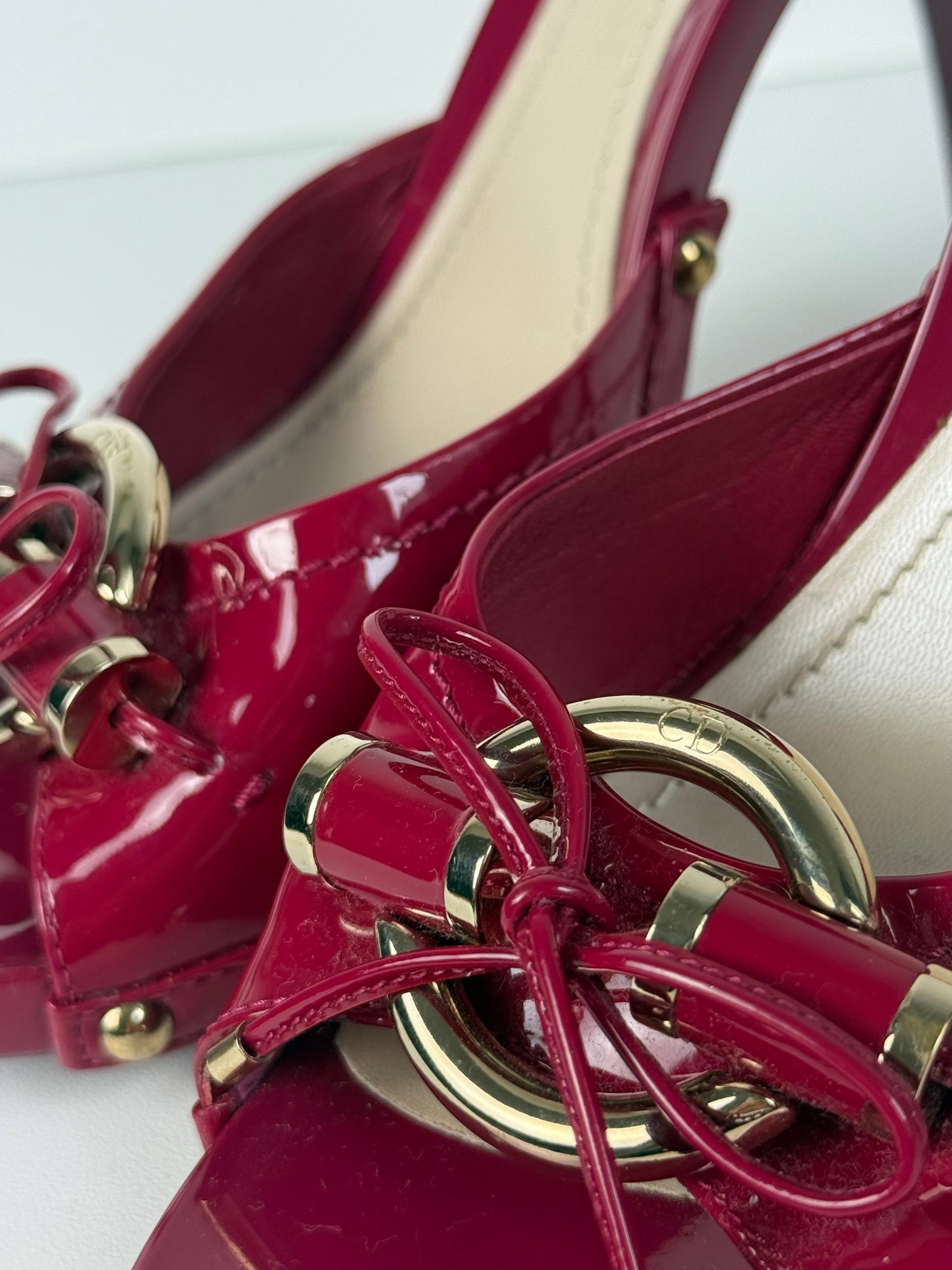 Vintage Christian Dior mules 37