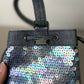 Chanel Sequin Denim Bucket Bag