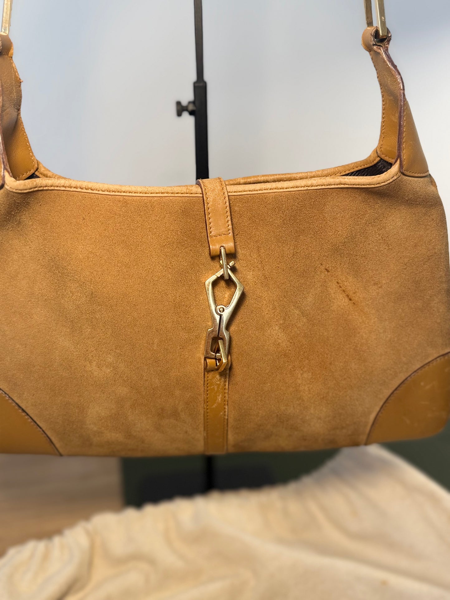 Vintage Gucci Jackie Suede