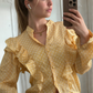 Vintage Christian Dior Blouse Polka Dots – 100% Silk