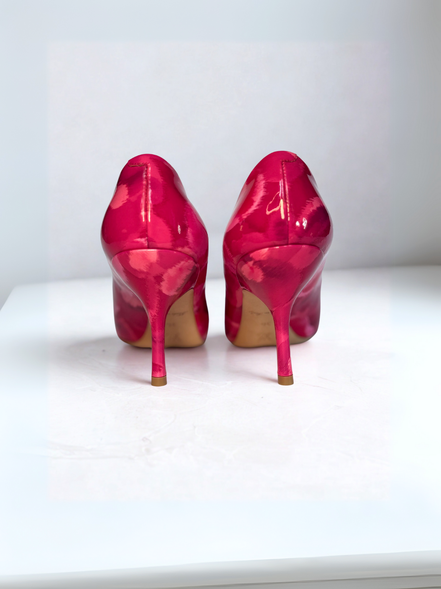 Louis Vuitton Vernis Ikat Heels Pink – Size 36 – Limited Edition