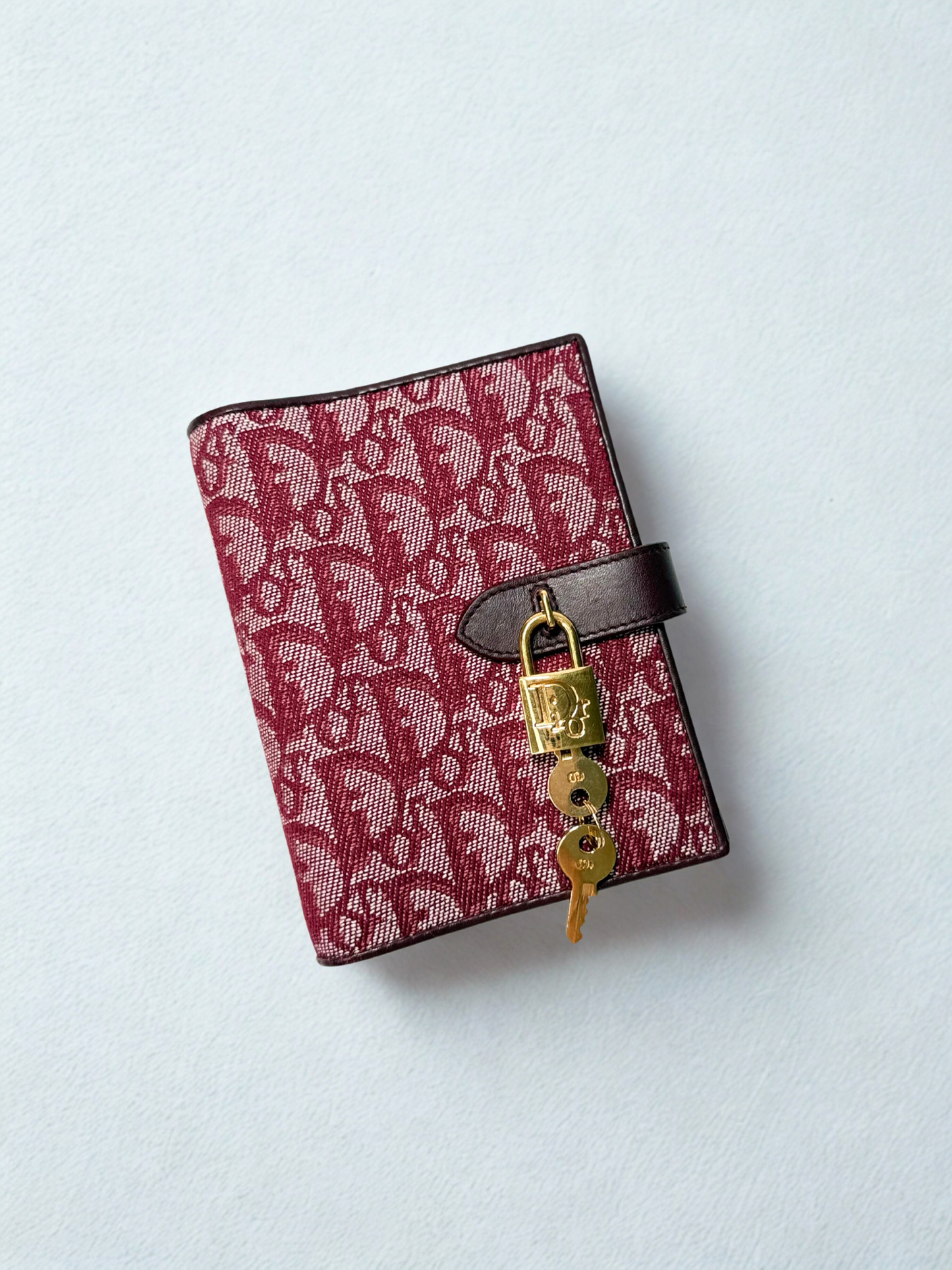 Vintage Christian Dior Agenda Cover – Oblique Canvas