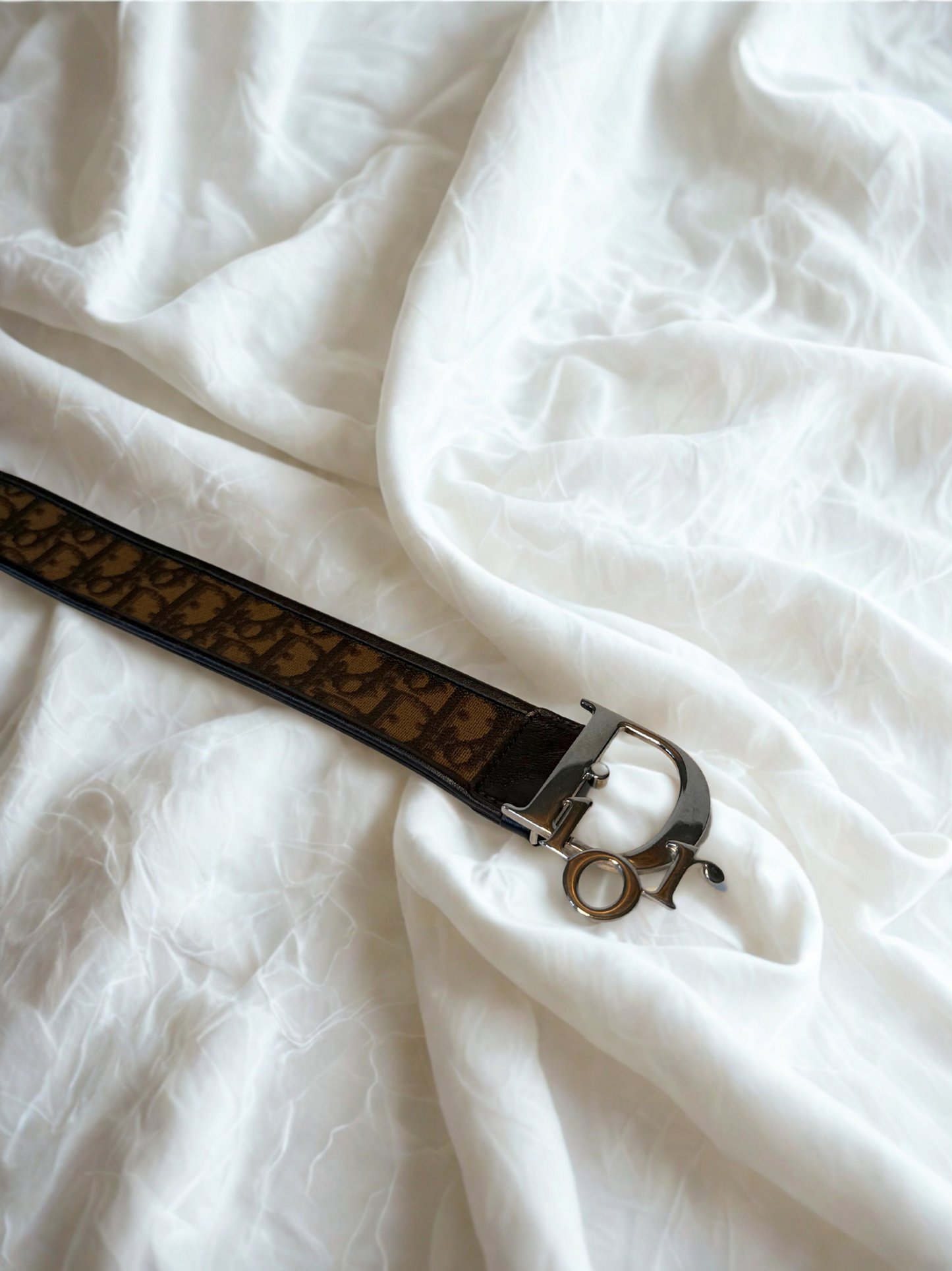 Christian Dior Diorissimo Belt with bow – Size 90