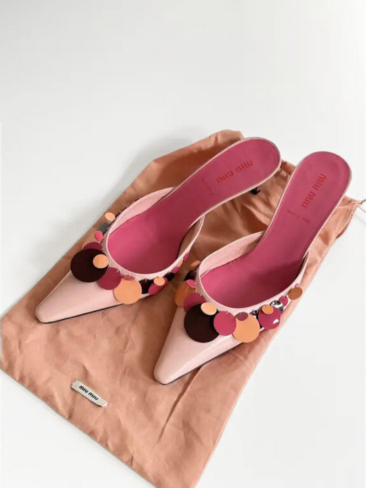 Miu Miu Kitten Heels Size 39