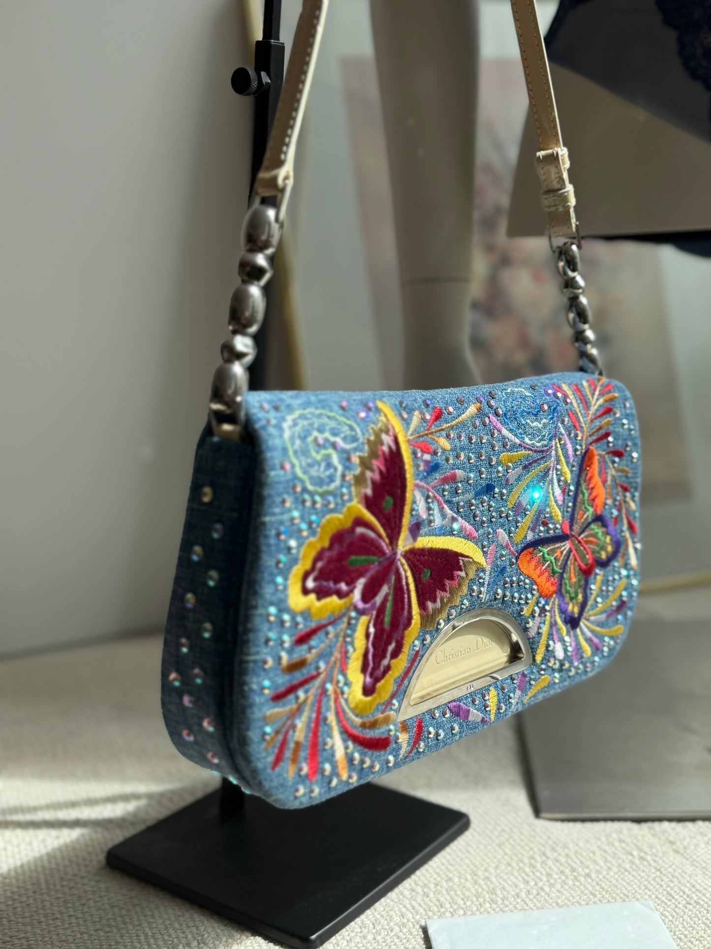 Vintage Christian Dior Malice Butterfly