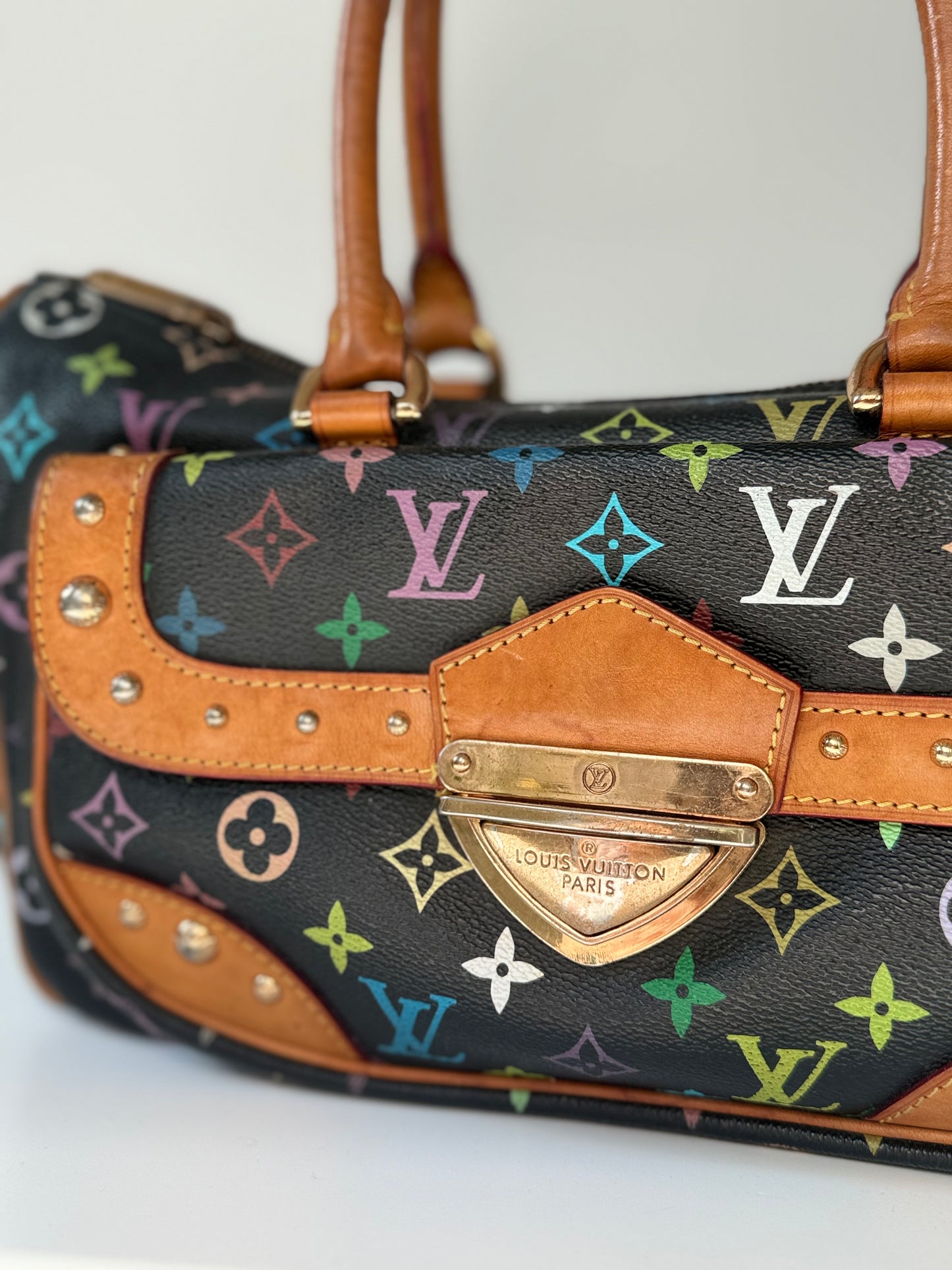 Louis Vuitton Monogram Multicolore Rita Bag – Black