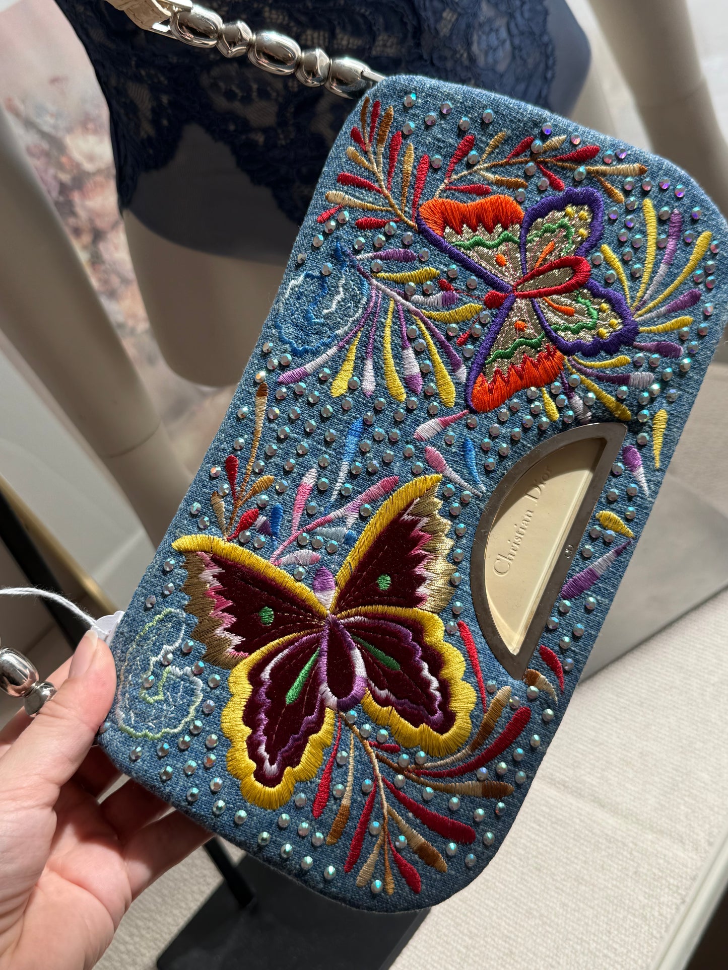 Vintage Christian Dior Malice Butterfly