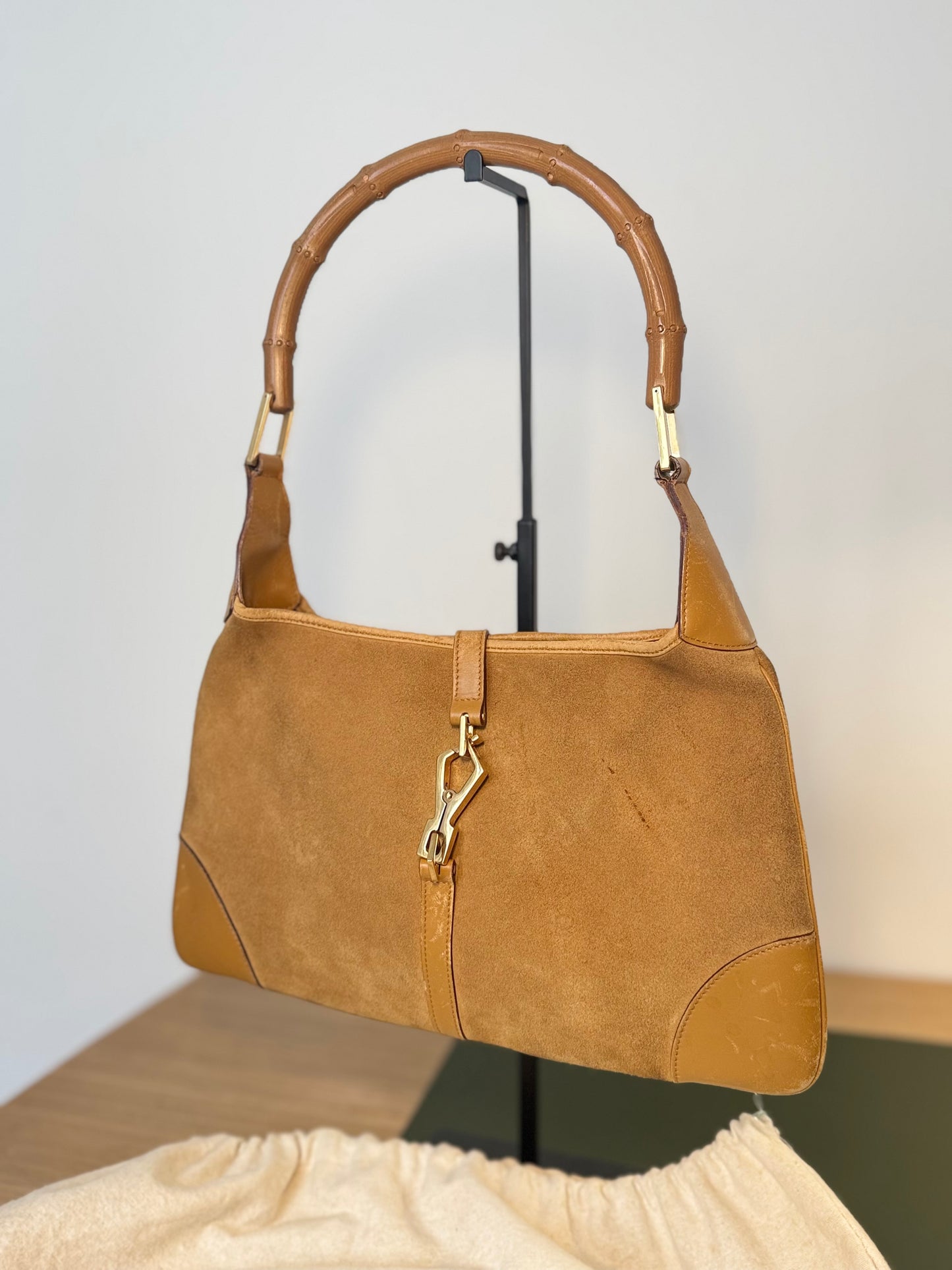 Vintage Gucci Jackie Suede