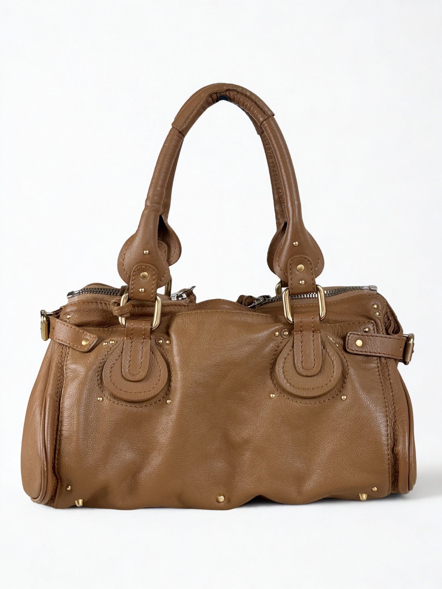 Vintage Chloé Paddington bag brown leather