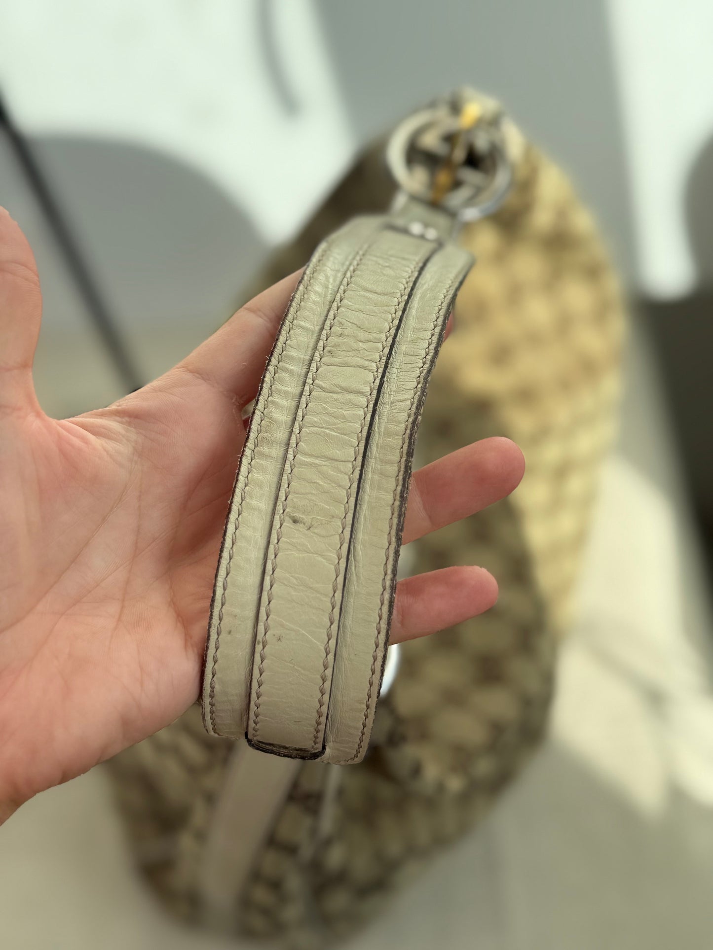 Vintage Gucci GG Monogram Hobo Bag