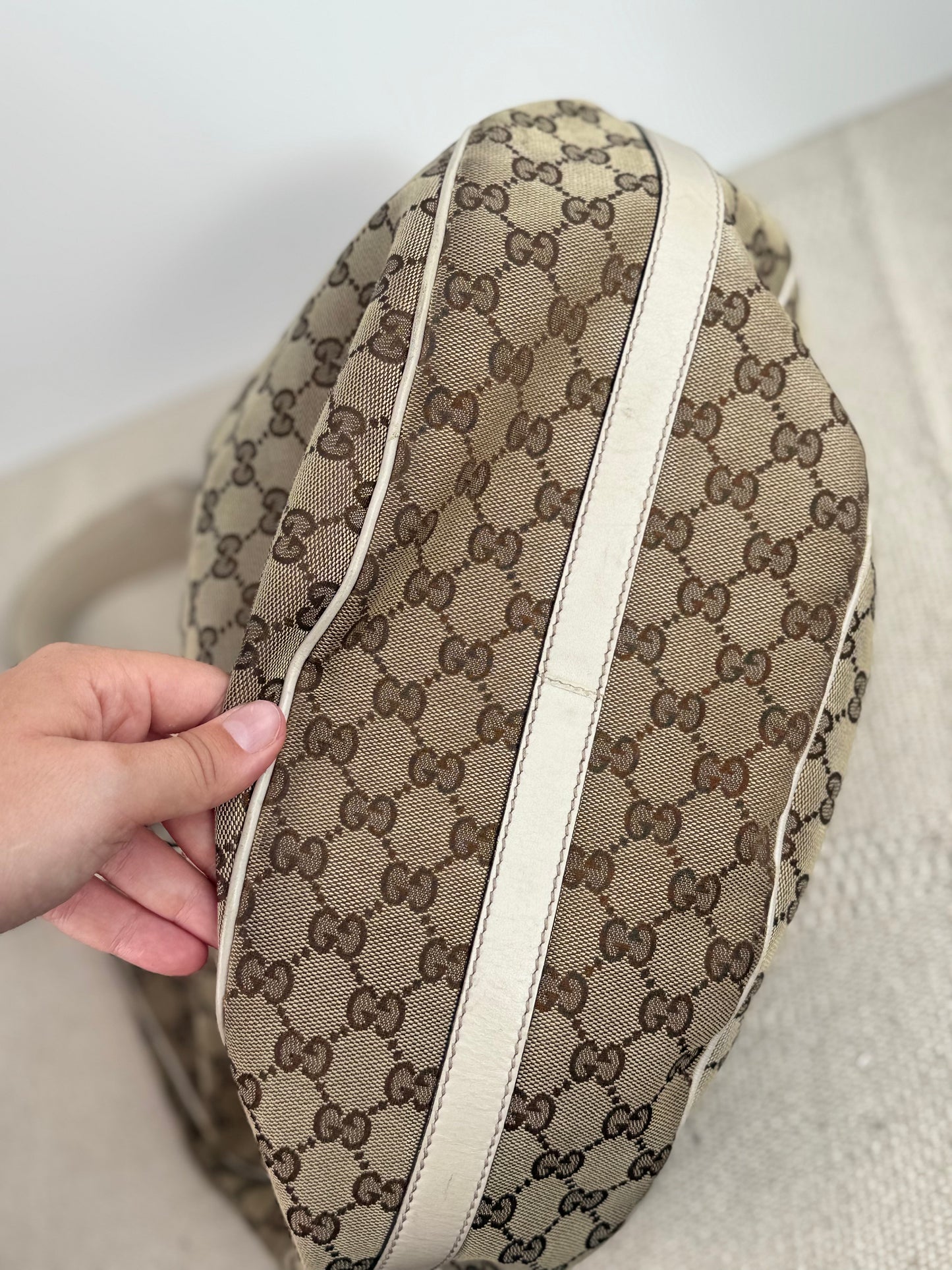 Vintage Gucci GG Monogram Hobo Bag
