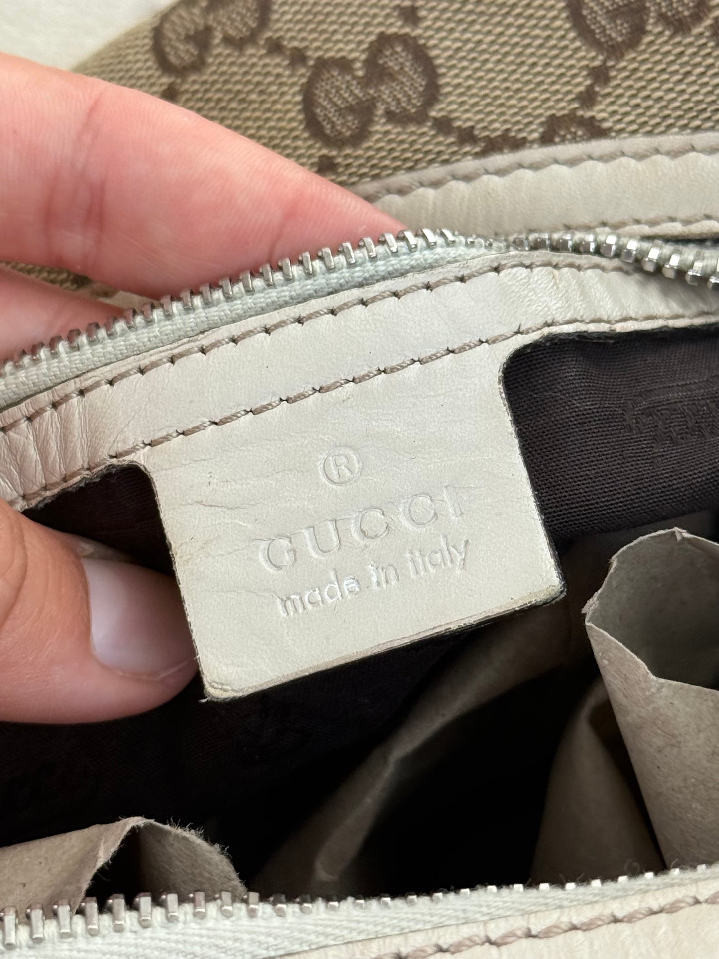 Vintage Gucci GG Monogram Hobo Bag