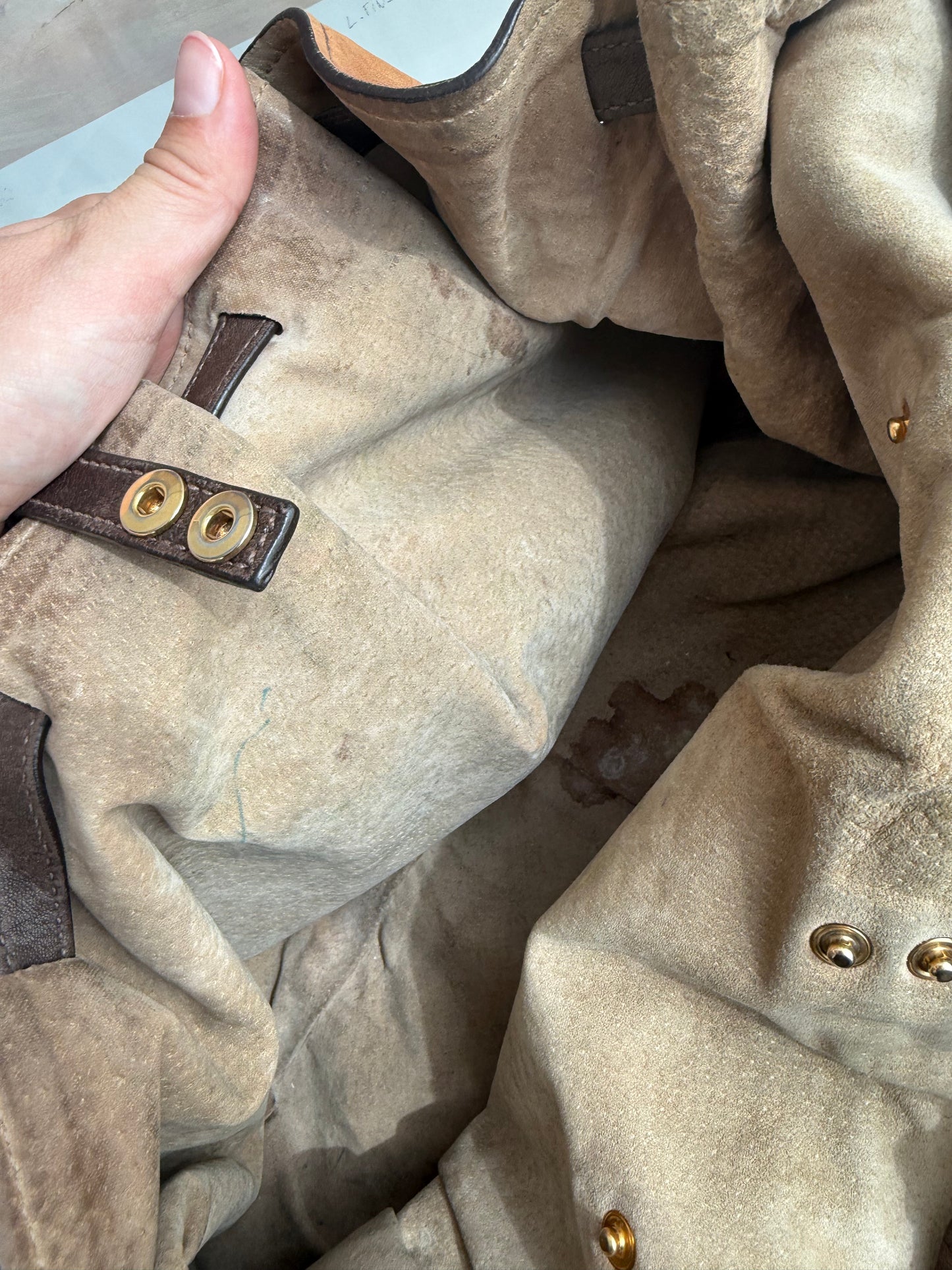 Vintage Miu Miu Vitello hobo handbag