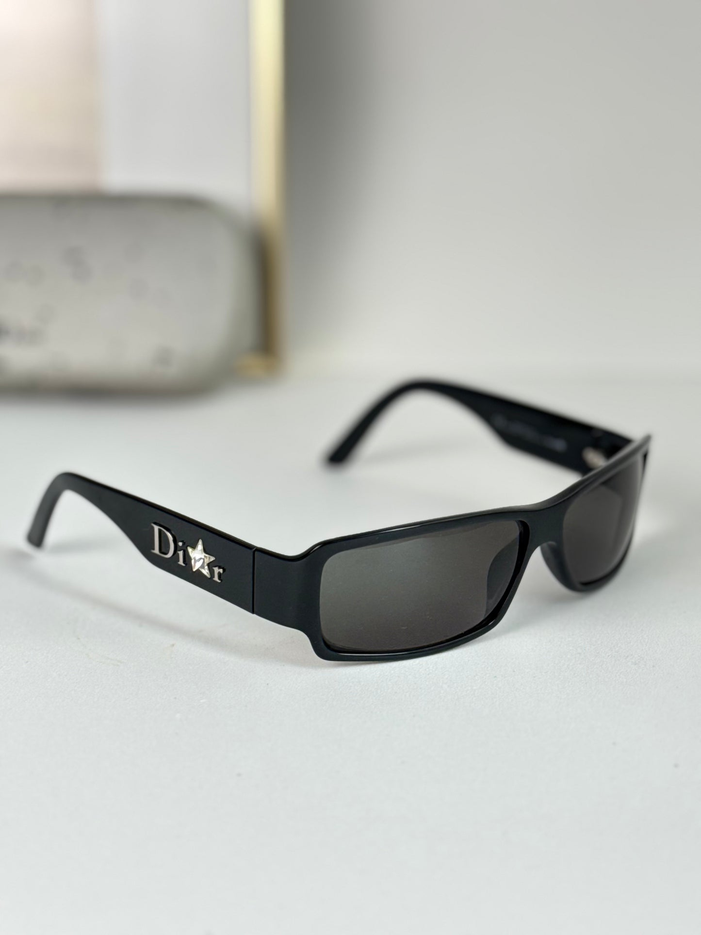 Vintage Dior Shiny 2 Sunglasses – Black
