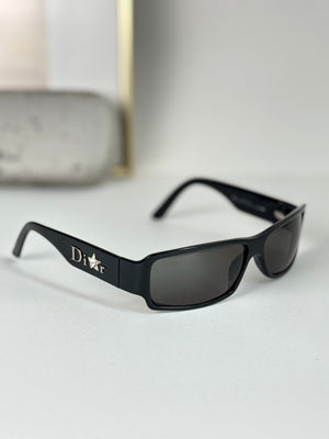 Vintage Dior Shiny 2 Sunglasses – Black