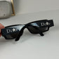 Vintage Dior Shiny 2 Sunglasses – Black
