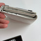Vintage Chanel Cambon Wallet – White / Black