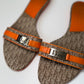 Vintage Dior Sandalen – Oblique Monogram – Größe 38,5