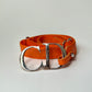 Vintage Christian Dior Belt – Orange – with CD Buckle
