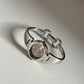 Gucci 134.5 Vintage Horsebit Bangle Watch Silver Swiss Made