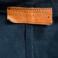 Vintage Roberto Cavalli Suede Jacket Fringe and Feathers Size S-M