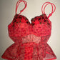 Lingerie Top mit Blumen Stickerei