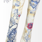 Vintage Roberto Cavalli S/S 2003 tattoo print denim pants
