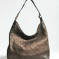 Vintage Gucci GG Embossed Leather Hobo Bag – Brown Bronze Shimmer