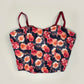 Corset Top mit Blumen Print (75B)