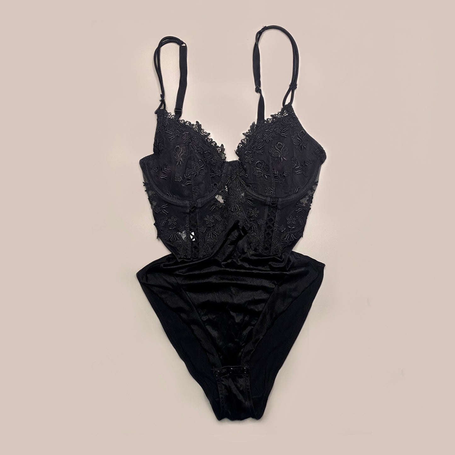 Schöner Vintage Body Schwarz