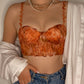 Vintage Korsett Orange 70A, 75A