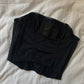 Vintage Korsett Schwarz Drache