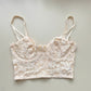 Vintage Bustier aus Spitze 75B
