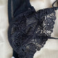 Neues BH-Set Schwarz mit String 85B