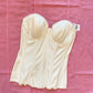 Vintage Korsett Creme Weiß 70C