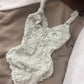 Vintage Body Mint aus Spitze Größe S