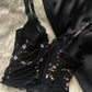Vintage Korsett mit Blumen Details 85B