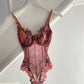 Hochwertiger Vintage Body rot 75-80C