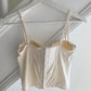 Vintage Korsett mit Rosen Muster 75A