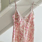 Negligé mit Blumen Print S