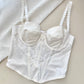 Vintage Korsett mit Blumen Details 80B